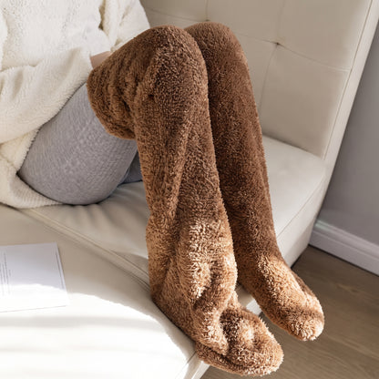 Pufuko™ Sıfır Soğuk — Ekstra Yumuşak Peluş Çorap.
