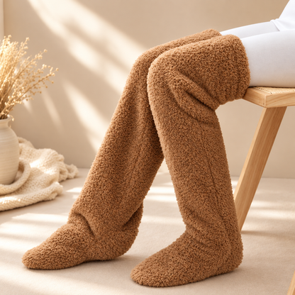 Pufuko™ Sıfır Soğuk — Ekstra Yumuşak Peluş Çorap.